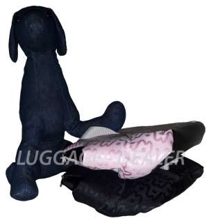 Pet Cat Dog Carrier Travel Tote Shoulder Soft Bag Purse BLACK PINK 
