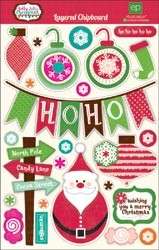 New ECHO PARK Scrapbook HOLLY JOLLY CHRISTMAS STICKERS  