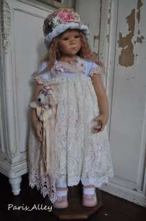 Lilac Dreams~ French Dress ,Hat,Bear 4 HIMSTEDT Doll  