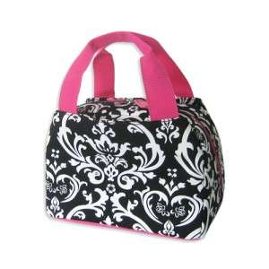 Polka Dots Zebra Floral Insulated School Lunch Bag Tote  