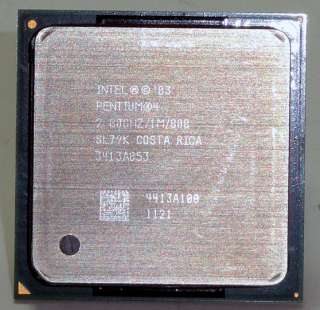 Intel Pentium 4 2.8GHz 478 CPU SL79K 1MB/800 Mhz  