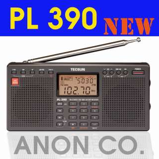 TECSUN New PL390 PLL World Band w / Dual Speaker Radio  