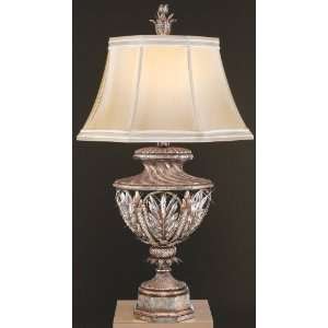 Fine Art Lamps 301810, Winter Palace Tall 3 Way Crystal Table Lamp, 1 