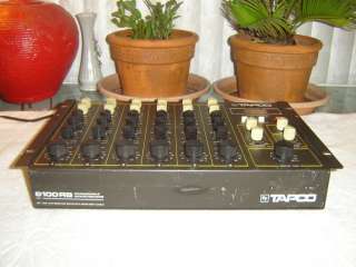 EV Tapco 6100RB, Expandable 6 Channel Mixer / Spring Reverb, Vintage 