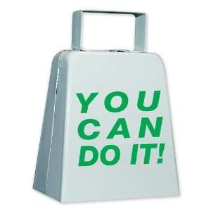  YOU CAN DO IT Cow Bell   SET OF 2