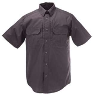 11 Tactical 21255 Short Sleeve Charcoal Large Teflon Treated 