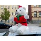BigPlush Giant 58 Inches Tall Teddy Bear Wearing Red Santa Hat and 