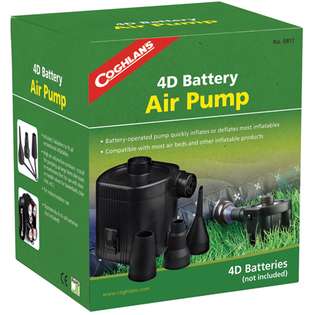 Coghlans 4D Battery Operated Air Pump 