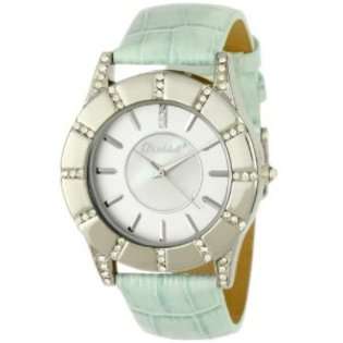 Bombshell Womens BS1061GC Lynn Fashionable Light Green Croco Strap 