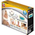 As Seen on TV 4 pc Hot and Cold Spa Set with Therapeutic Gel Inserts