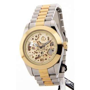   Gents Two Tone Stainless Steel 21 Jewels Automatic Watch C1331059TTSK
