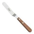 Harold Import 1385 ATECO OFFSET ICING SPATULA WITH WOOD HANDLE 4 1/2 