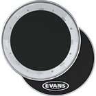 Evans MX2 Black Marching Bass Drum Head, 16 Inch