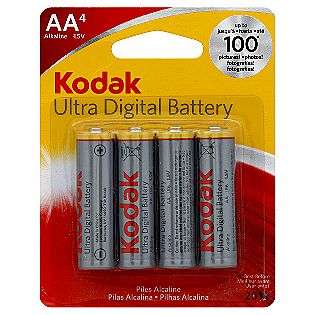 Battery, Ultra Digital, AA, 4 batteries  Kodak Computers & Electronics 