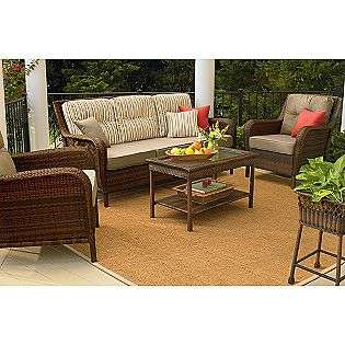   Style Outdoor Living Patio Furniture Benches, Loveseats & Settees