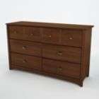 South Shore South Shore Majestic collection 6 Drawer Chest Pure Black