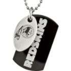   Steel Baltimore Ravens Double Dog Tag with 27 inch bead chain