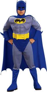 Batman Original Deluxe Muscle Halloween Costume Child  