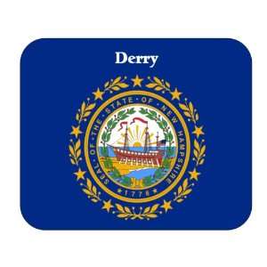  US State Flag   Derry, New Hampshire (NH) Mouse Pad 