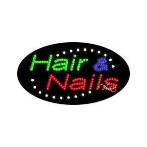  LABYA 24005 Hair&Nails Animated Sign