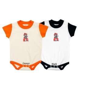  Oklahoma State Ringer Romper   Pistol Pete Logo Sports 