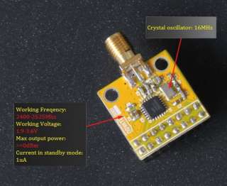 500M NRF2401A Wireless Data Transmission Module    Arduino Compatible