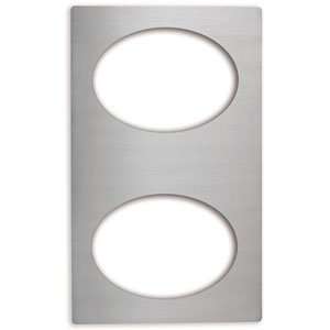  Vollrath Miramar 8240314 Stainless Steel Adapter Plate for 