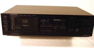 Kenwood KX 87CR Single Cassette Tape Deck Player Dolby B C NR  