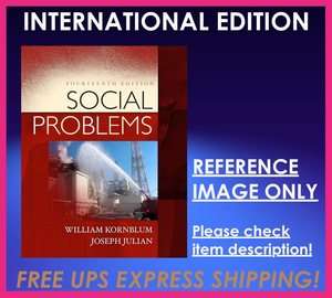 Social Problems   Julian, Kornblum   14th Edition 9780205832323  