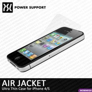 Power Support Air Jacket Ultra Thin Scratch Repair Hard Case iPhone 4 