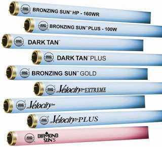 Tanning Bed Bulbs 16 NEW Bronzing Sun HPK90 100W 71  