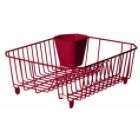 Rubbermaid® Large Dish Drainer Red