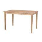 International Concepts T 3048S Farmhouse Dining Table with Shaker Legs
