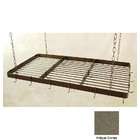 Grace Manufacturing 48 Rectangular Butchers Pot Rack with Grid, 18 