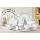   dinnerware 57pc serv 8 gold lorenzo import amelia 57 dinnerware 57pc