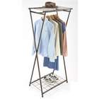 Richards Homewares Garment Rack with Top & Bottom Shelf 85551 by 