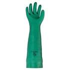   ANS 37185S   Sol Vex Sandpatch Grip Nitrile Gloves, Green, Small