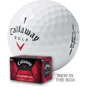  New In Box Callaway Diablo Golf Balls 2 Dozen Sports 