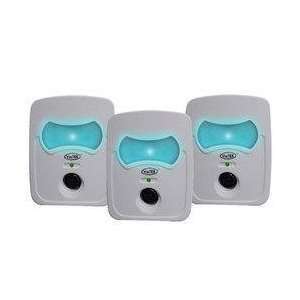 New   Ultrasonic Pest Repeller with night light   3 PACK by Viatek by 