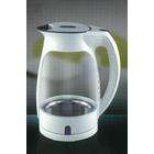  Ovente White Glass 1.7 liter Cord Free Electric Kettle