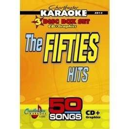 The 50s Hits 50 songs Disc KARAOKE 5013 Chartbuster CDG  