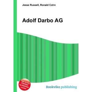  Adolf Darbo AG Ronald Cohn Jesse Russell Books