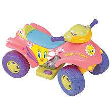 Tweety 4x4 Power ATV Ride On   Pink   New Star   