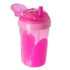 Vital Baby Toddler Straw Cup, Pink, 10 Ounce
