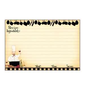   Chefs Collection 4 X 6 Recipe Cards   Pkg. Of 50