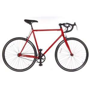  Fixed Gear Single Speed Track Bike Red
