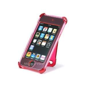  Crystal Case with Belt Clip/Back Stand for iPod Touch 2G 
