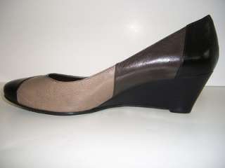 NINE WEST TUNICO GARDEN CLAY Black Beige Multi Womens Wedges Shoes US 