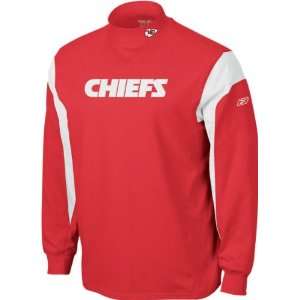 Kansas City Chiefs  Red  2008 Ground Control Long Sleeve Coaches 