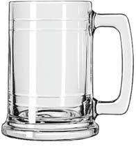Libbey Glass Maritine 15 oz Beer Mug 12pc NIB  